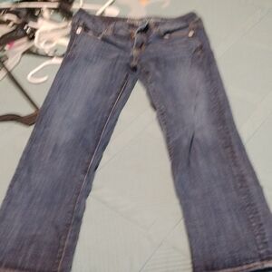 American Eagle Outfitters Women's Dark Blue Boot Cut Jeans